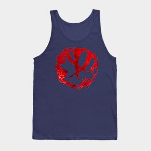 FROM Symbol - blood red Tank Top